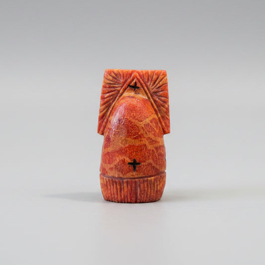 Apple Coral Harvest Corn Maiden by Kateri Quandelacy Sanchez