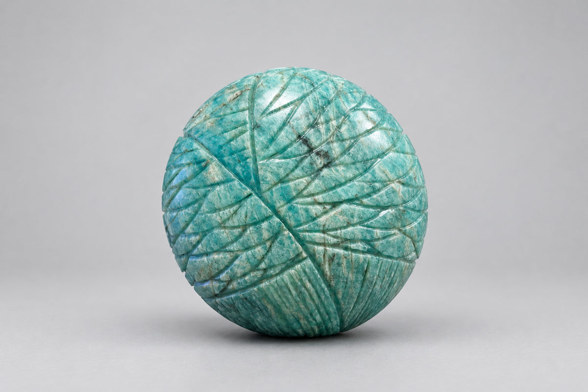Amazonite Owl by Kateri Quandelacy Sanchez