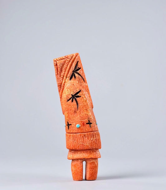 Apple Coral Harvest Dancer by Kateri Quandelacy Sanchez