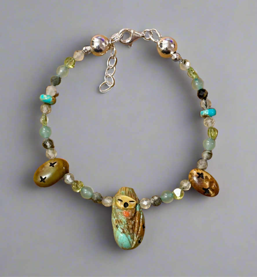 Corn Maiden Bracelet by Kateri Quandelacy Sanchez