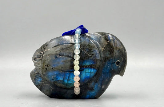 Labradorite Songbird by Kateri Quandelacy Sanchez