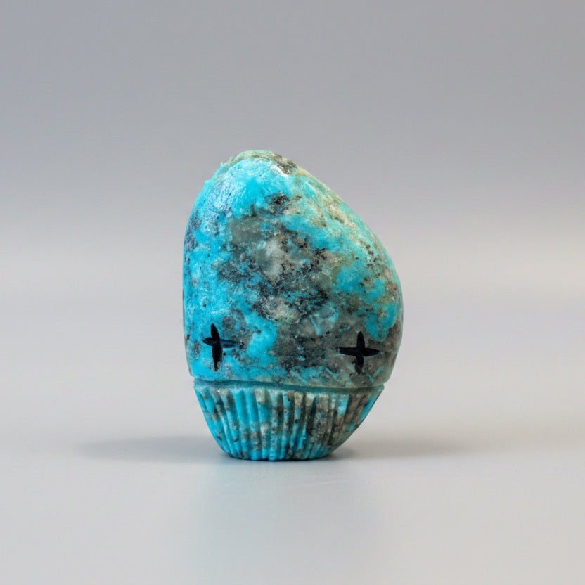 Kingman Turquoise Corn Maiden by Kateri Quandelacy Sanchez