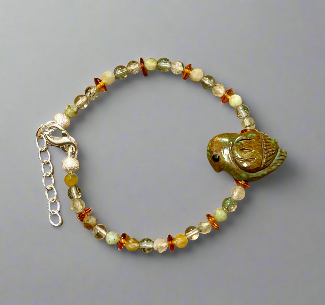 Songbird Bracelet by Kateri Quandelacy Sanchez