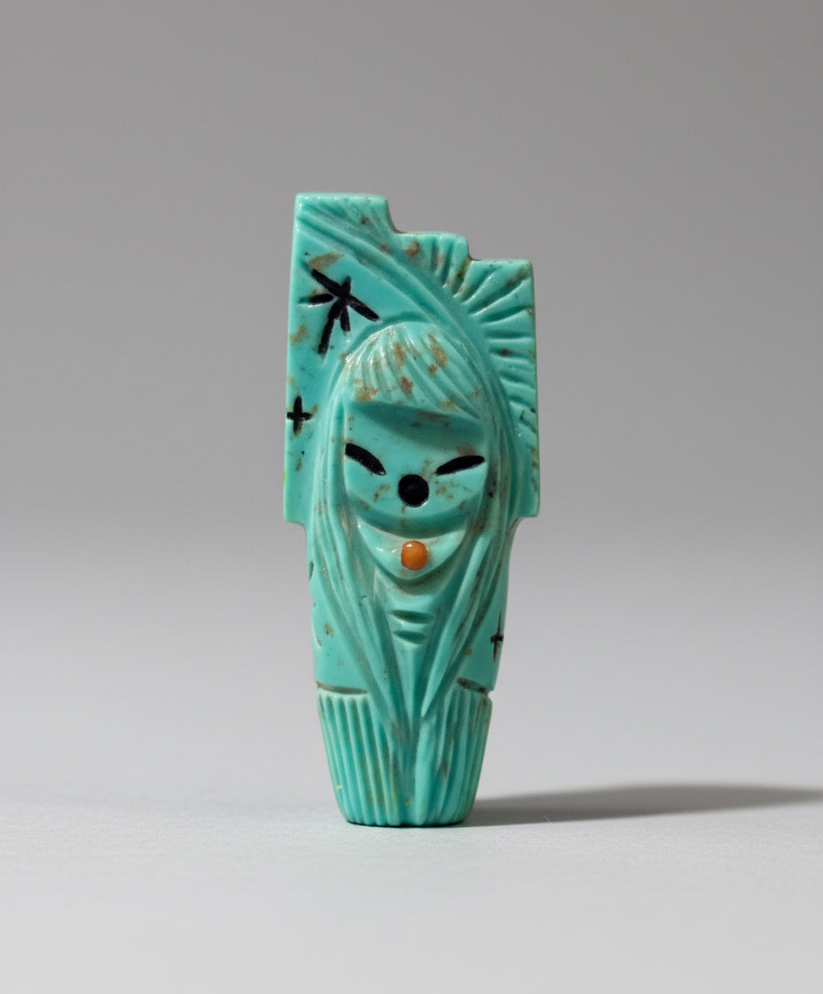 Elisa Turquoise Harvest Maiden by Kateri Quandelacy Sanchez