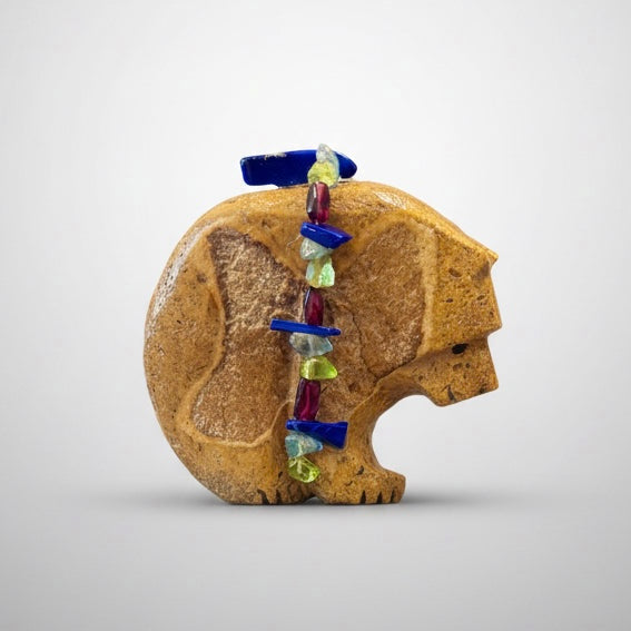 Sand Dollar Bear by Kateri Quandelacy Sanchez