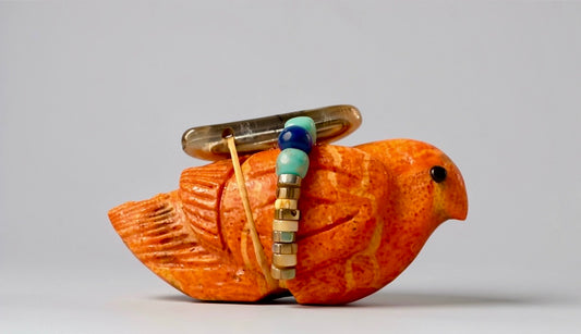 Apple Coral Songbird by Kateri Quandelacy Sanchez