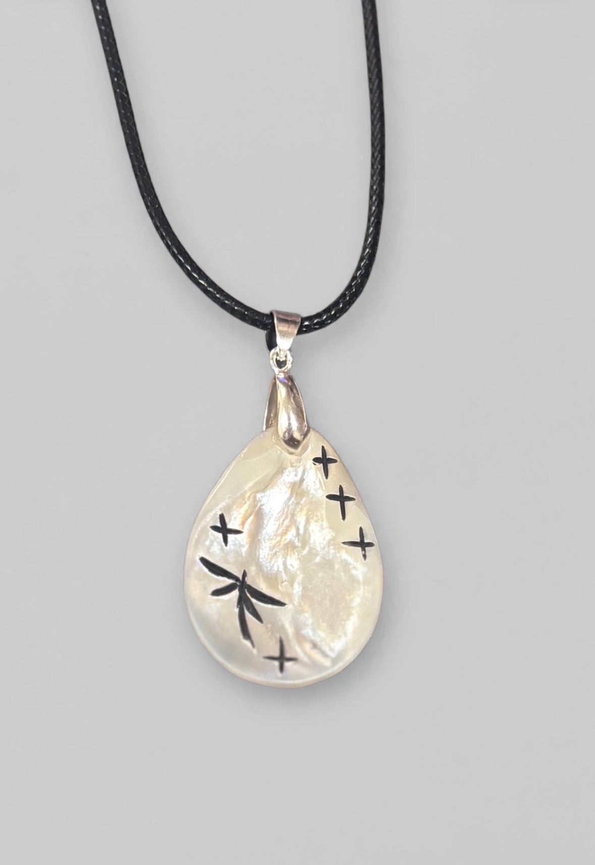 Mother of Pearl Corn Maiden by Kateri Quandelacy Sanchez