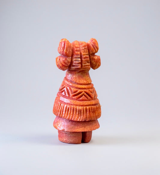 Apple Coral Hopi Dancer by Kateri Quandelacy Sanchez