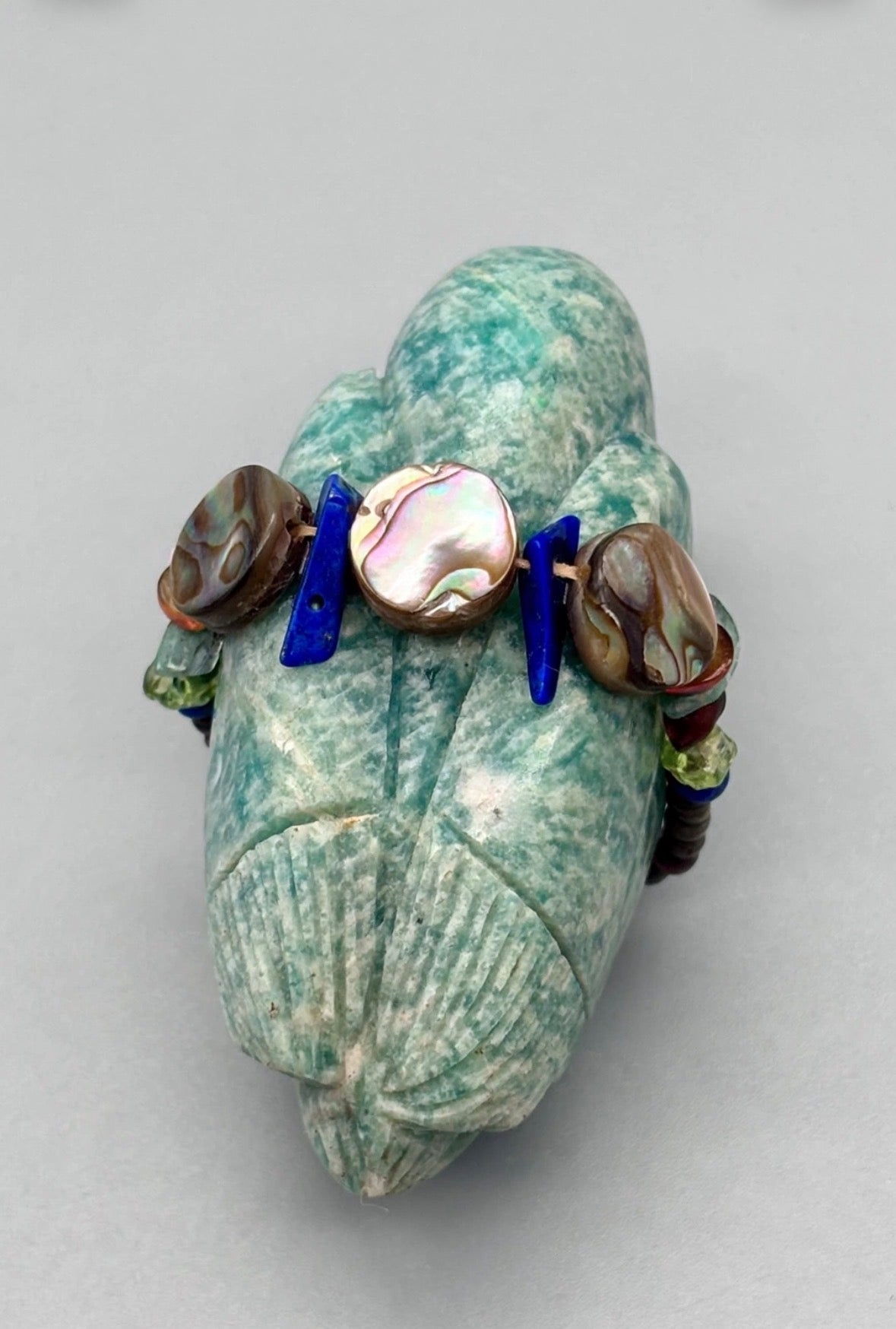 Amazonite Songbird by Kateri Quandelacy Sanchez