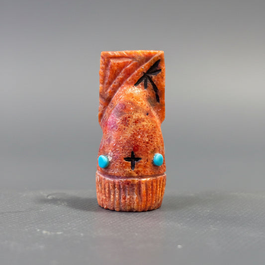 Apple Coral Harvest Corn Maiden by Kateri Quandelacy Sanchez