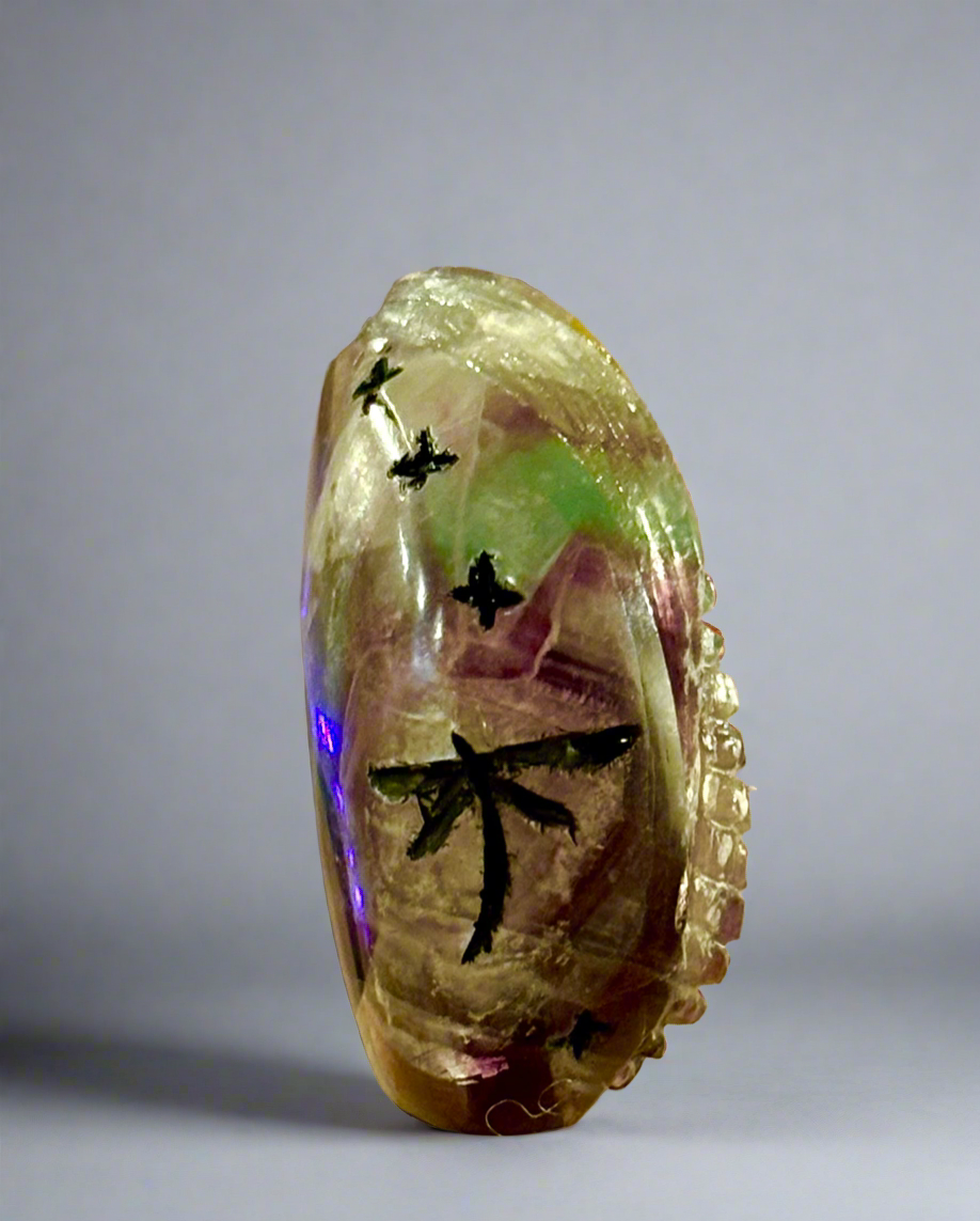 Rainbow Fluorite Corn Maiden by Kateri Quandelacy Sanchez