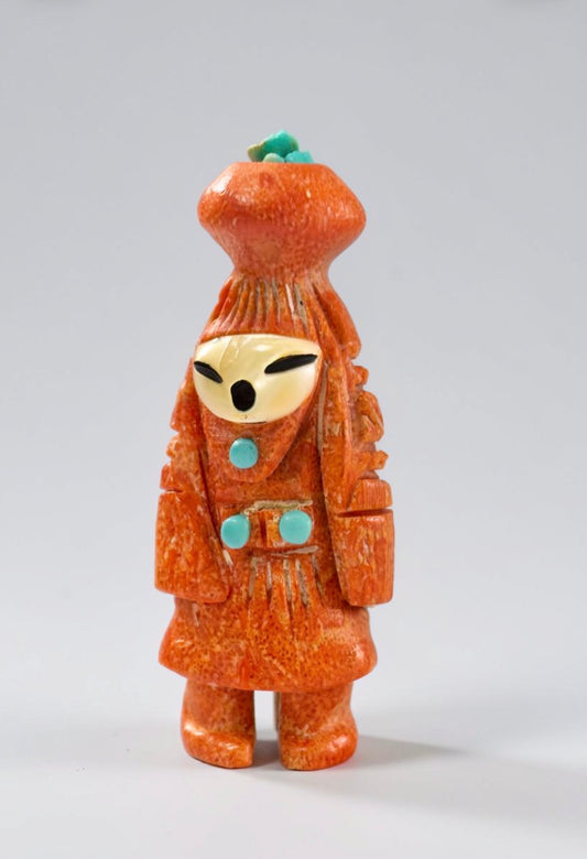 Apple Coral Olla Maiden by Kateri Quandelacy Sanchez