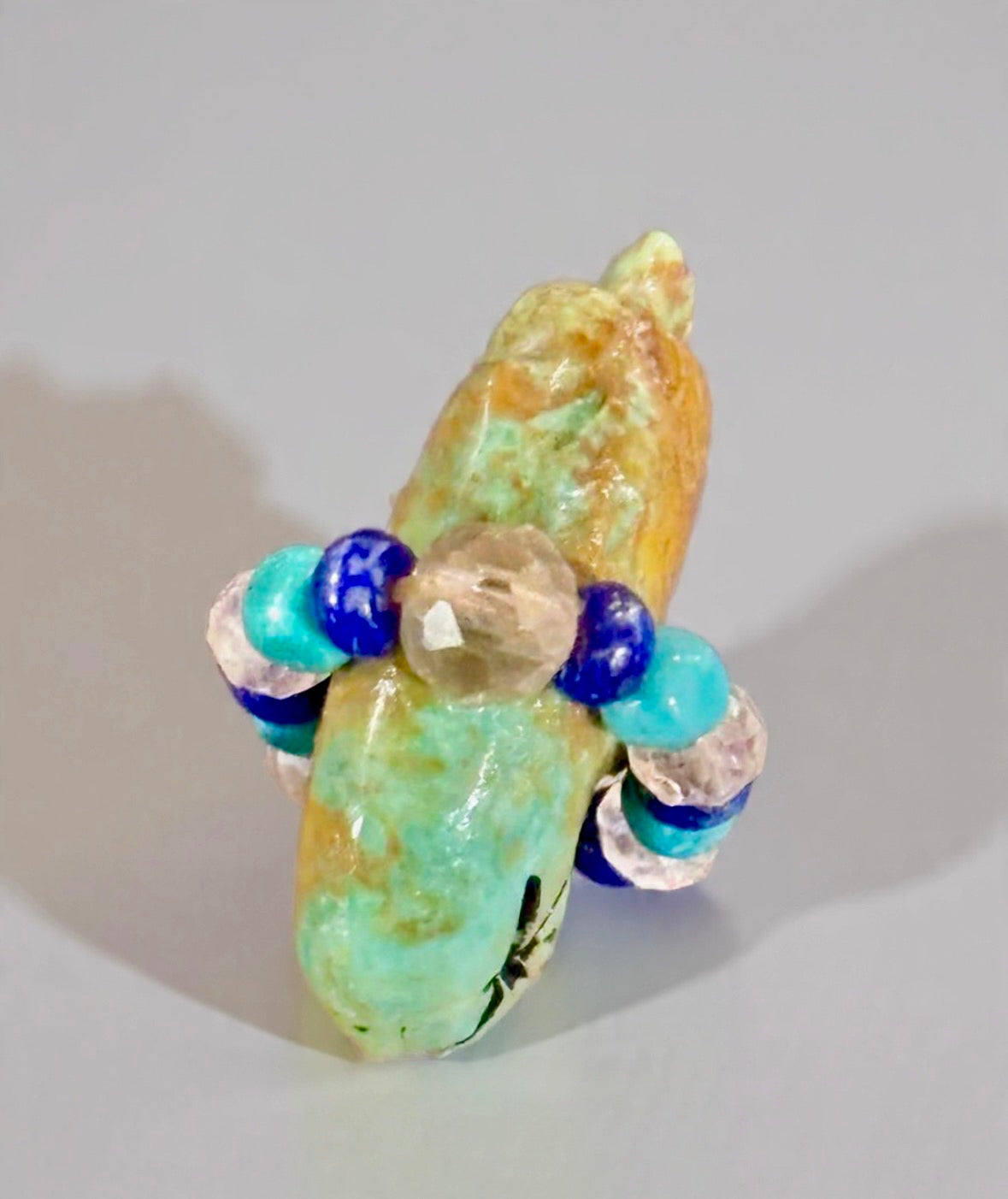 Campo Frio Turquoise Bear by Kateri Quandelacy Sanchez