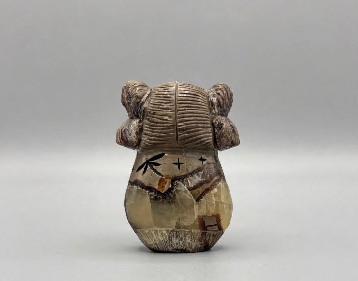 Septarian Nodule Hopi Corn Maiden by Kateri Quandelacy Sanchez