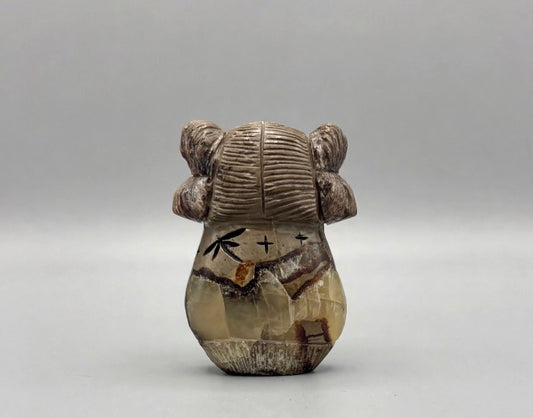 Septarian Nodule Hopi Corn Maiden by Kateri Quandelacy Sanchez