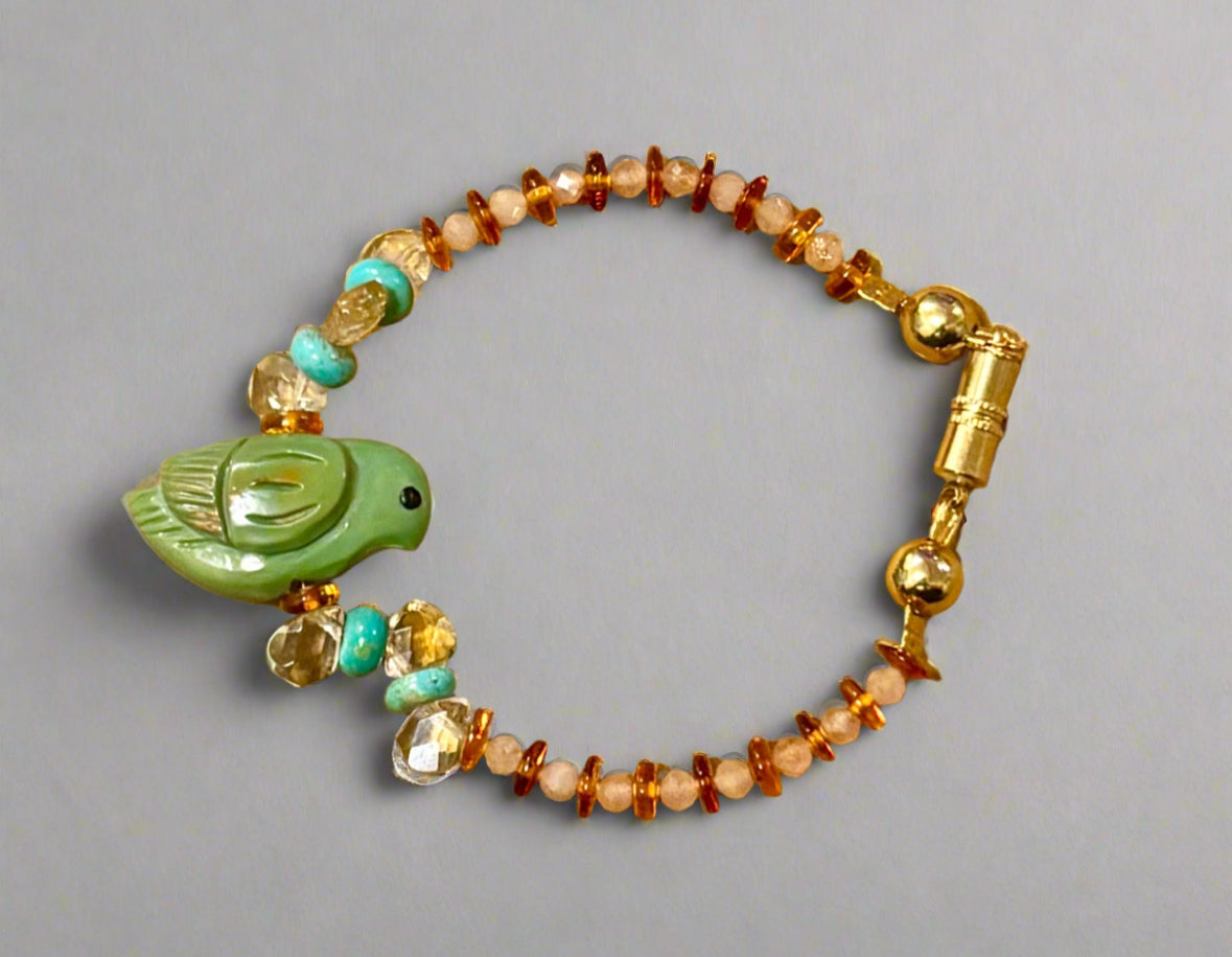 Songbird Bracelet by Kateri Quandelacy Sanchez