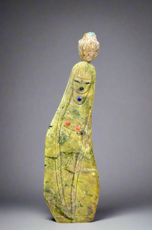 Serpentine Corn Maidens by Sandra Quandelacy