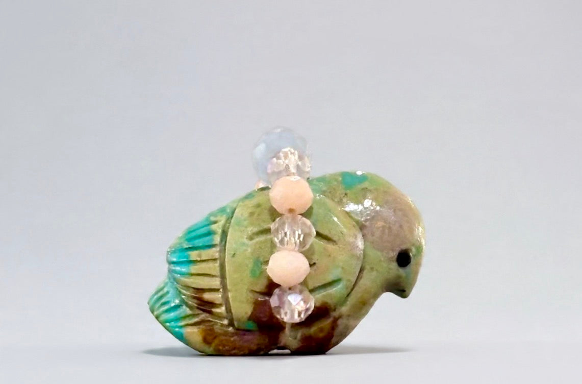 Campo Frio Turquoise Songbird by Kateri Quandelacy Sanchez