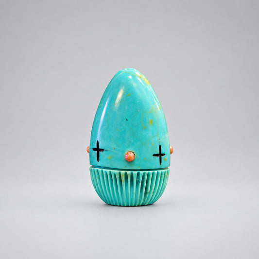 Elisa Turquoise Corn Maiden by Kateri Quandelacy Sanchez