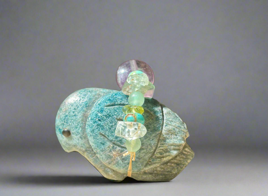 Apatite Songbird by Kateri Quandelacy Sanchez