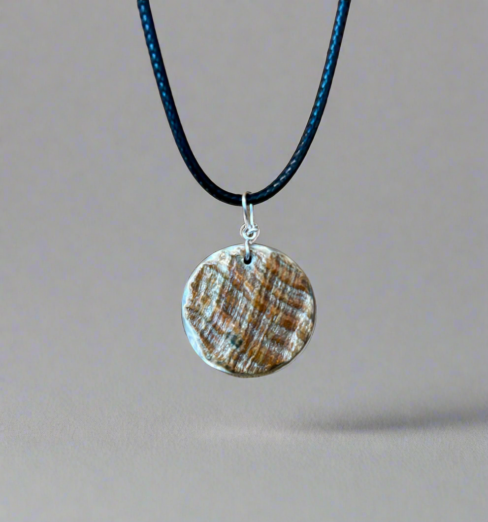 Abalone Dragonfly Pendant by Kateri Quandelacy Sanchez