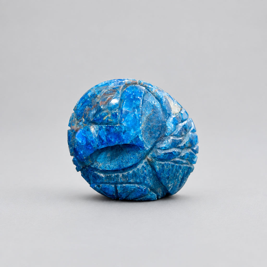 Apatite Sleeping Owl by Kateri Quandelacy Sanchez