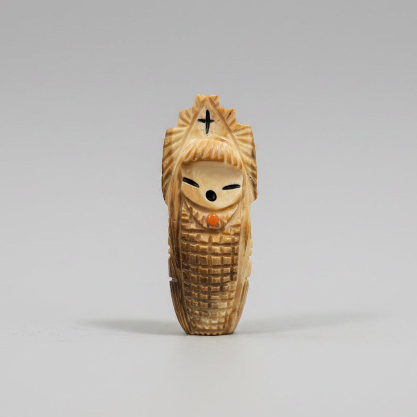 Fossilized Ivory Harvest Maidens by Kateri Quandelacy Sanchez