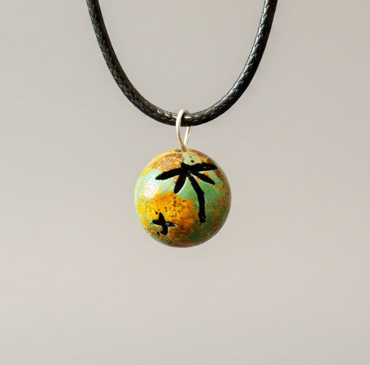 Campo Frio Turquoise Pendant by Kateri Quandelacy Sanchez (Zuni)