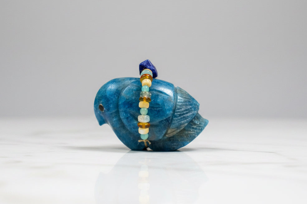 Apatite Songbird by Kateri Quandelacy Sanchez