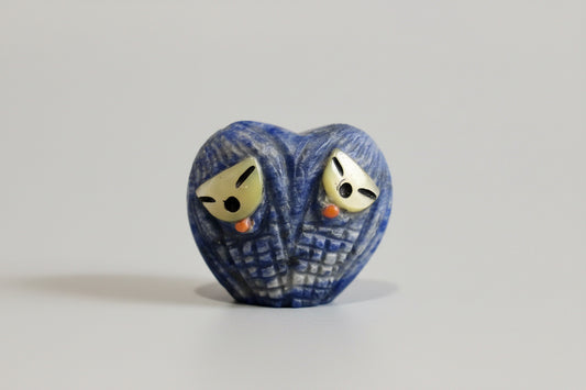Lapis Heart Shaped Corn Maidens by Kateri Quandelacy Sanchez