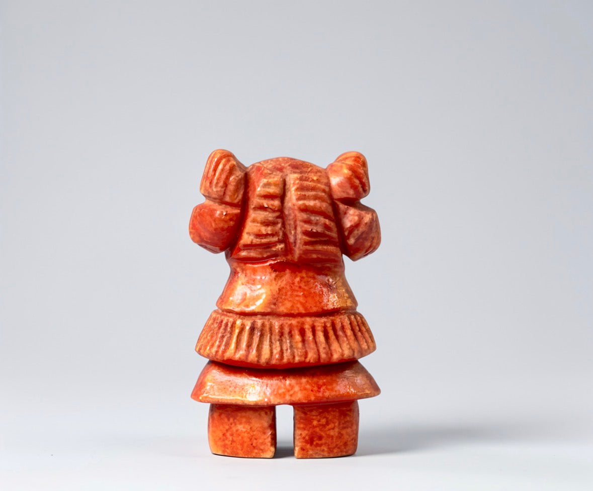 Apple Coral Hopi Dancer by Kateri Quandelacy Sanchez