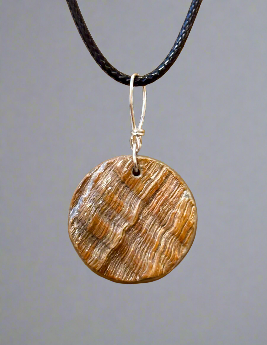 Abalone Dragonfly Pendant by Kateri Quandelacy Sanchez