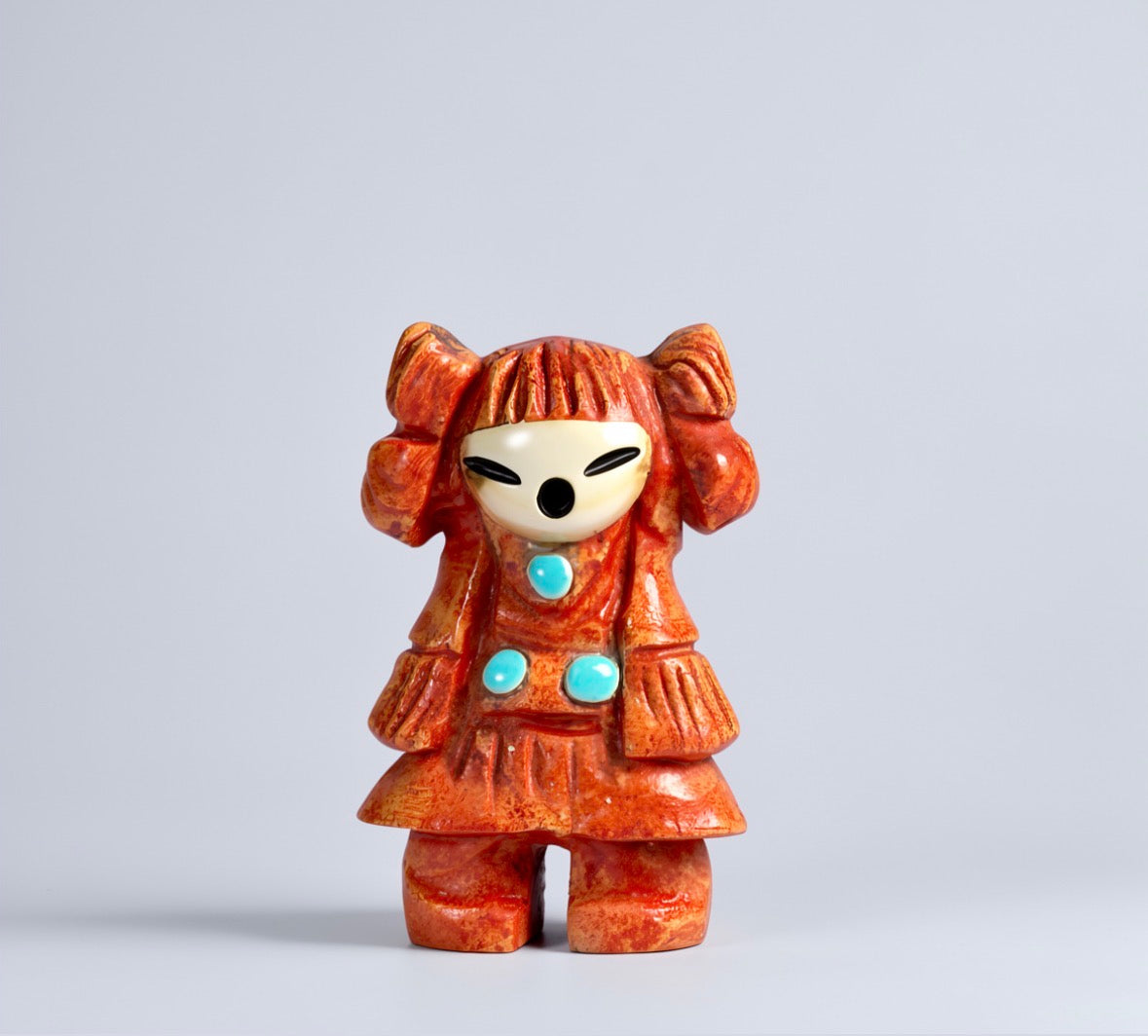Apple Coral Hopi Dancer by Kateri Quandelacy Sanchez