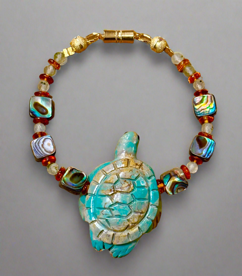 Sea Turtle Bracelet by Kateri Quandelacy Sanchez