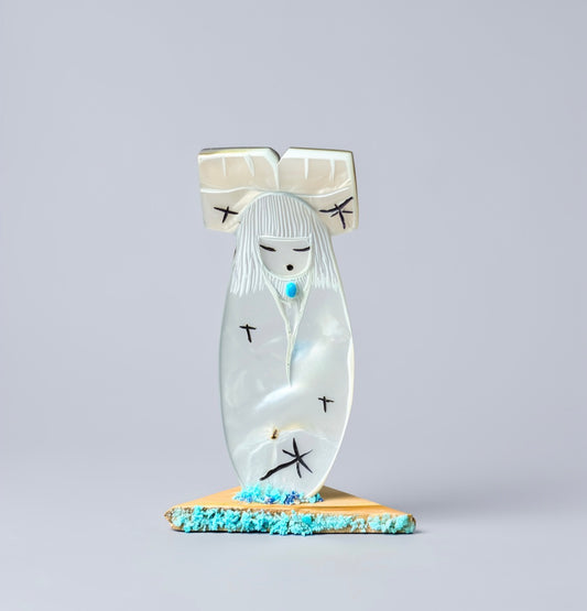 Black Lip Mother of Pearl Harvest Maidens by Sandra Quandelacy