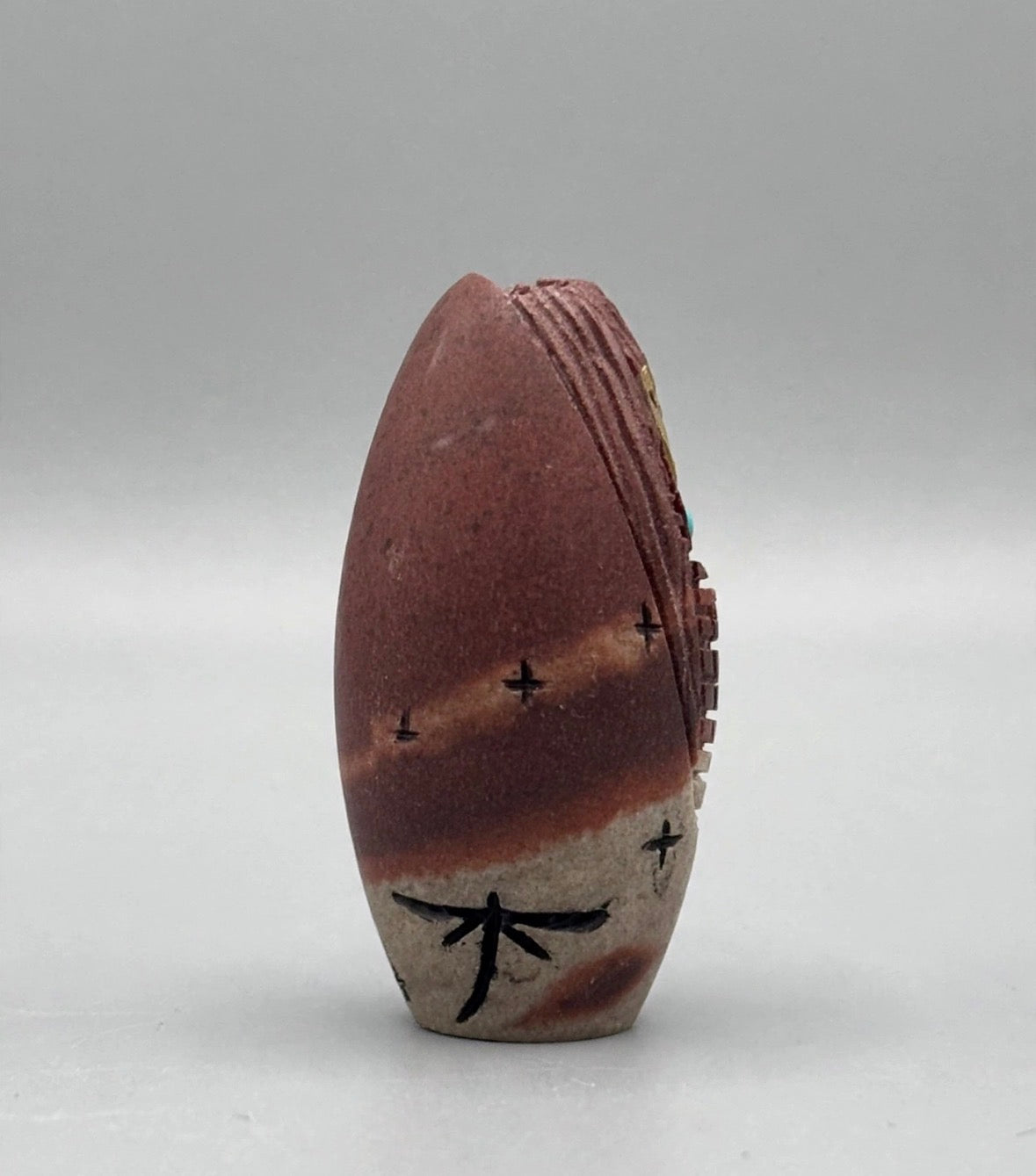 Shiva Lingam Corn Maiden by Kateri Quandelacy Sanchez