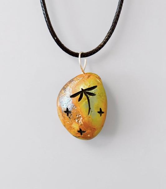 Campo Frio Turquoise Corn Maiden Pendant by Kateri Quandelacy Sanchez