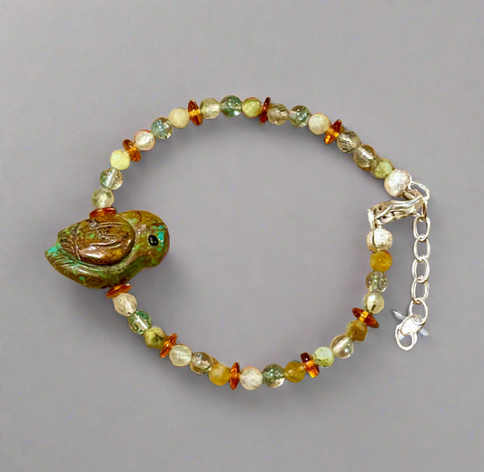 Songbird Bracelet by Kateri Quandelacy Sanchez