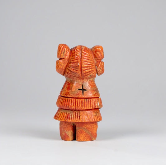 Apple Coral Hopi Dancer by Kateri Quandelacy Sanchez