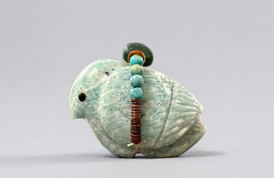 Amazonite Songbird by Kateri Quandelacy Sanchez