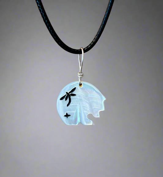Reversible Bear Pendant by Kateri Quandelacy Sanchez