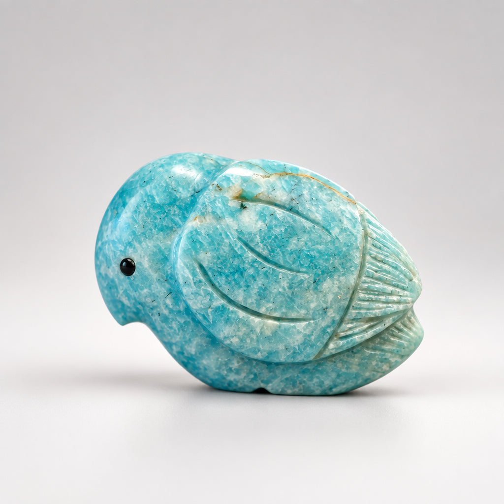 Amazonite Songbird by Kateri Quandelacy Sanchez