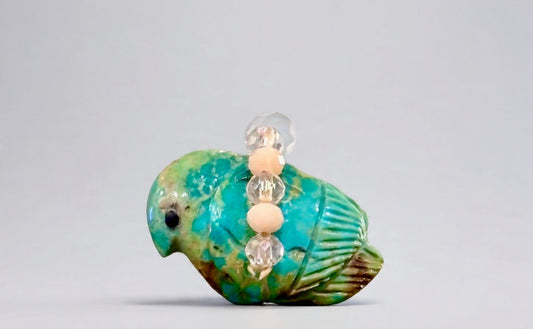 Campo Frio Turquoise Songbird by Kateri Quandelacy Sanchez