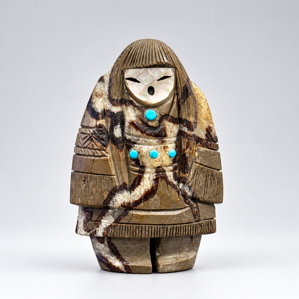 Septarian Nodule Dancer by Kateri Quandelacy Sanchez