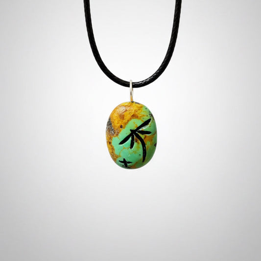 Campo Frio Turquoise Pendant by Kateri Quandelacy Sanchez