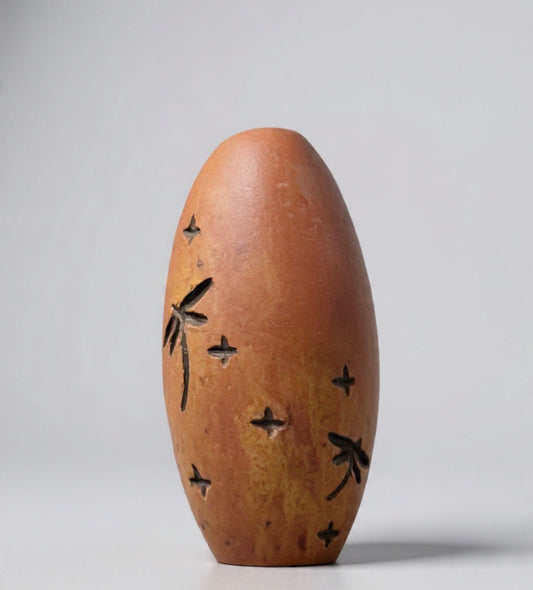 Shiva Lingam Corn Maiden by Kateri Quandelacy Sanchez