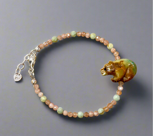 Bear Bracelet by Kateri Quandelacy Sanchez