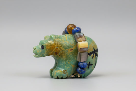 Campo Frio Turquoise Bear by Kateri Quandelacy Sanchez