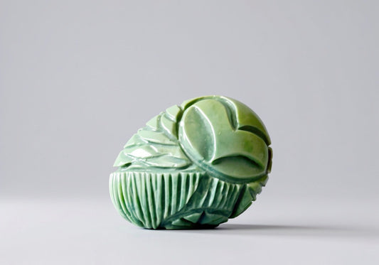 Elisa Turquoise Barn Owl by Kateri Quandelacy Sanchez