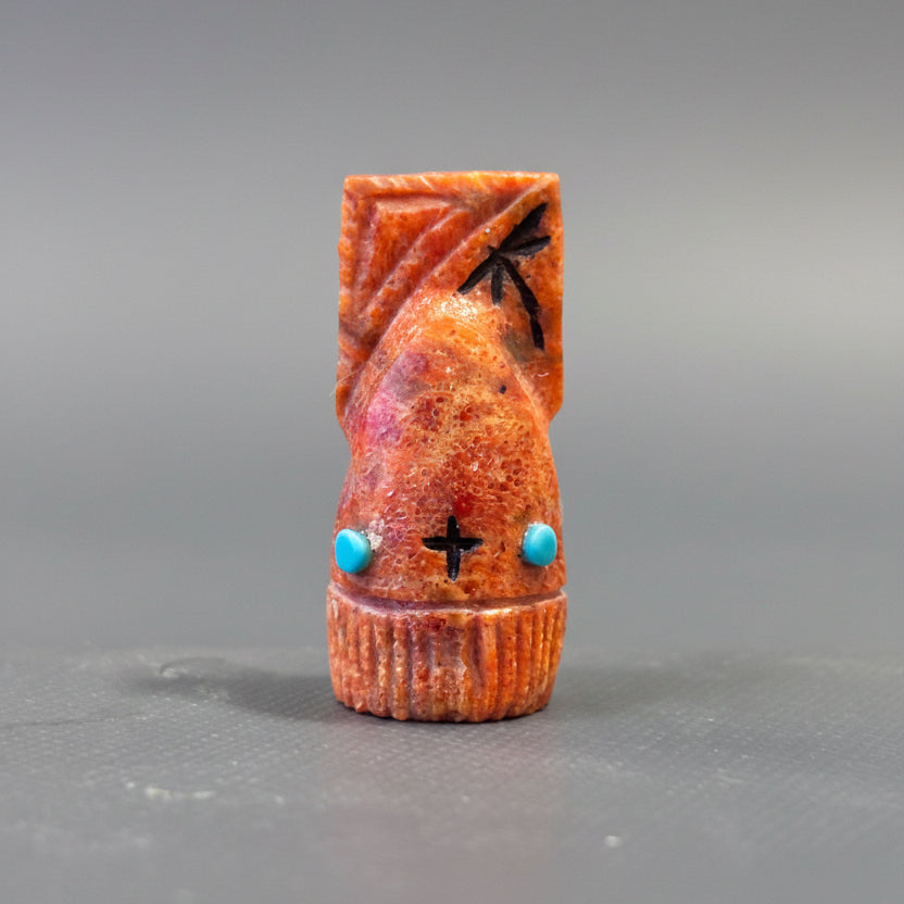 Apple Coral Harvest Corn Maiden by Kateri Quandelacy Sanchez